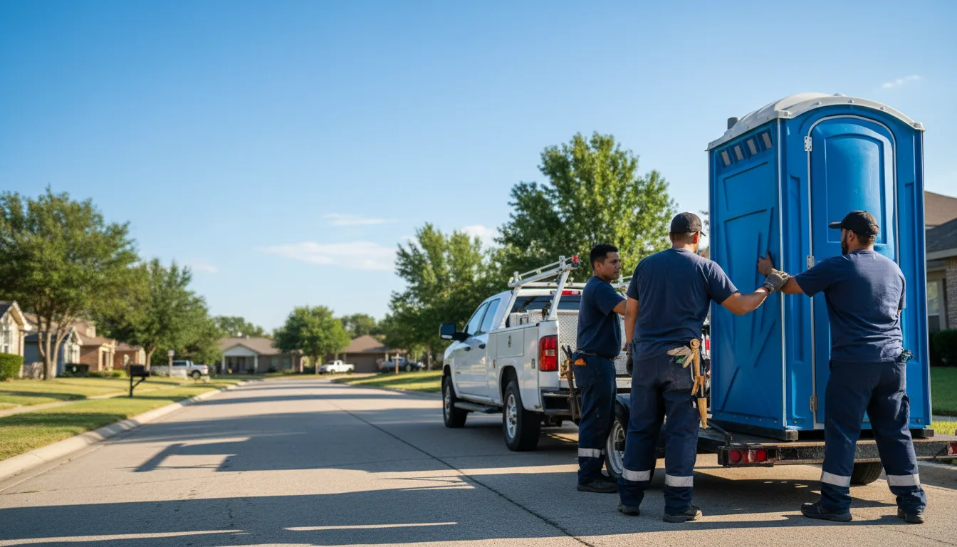 Portable Toilet Rental in Timpson, TX near me